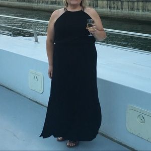 Women’s Black Maxi Dress Sz LG by Apt 9